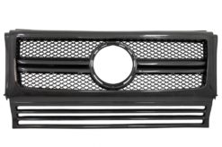 Frontgitter egnet for Mercedes G-Klasse W463 (1990-2014) G65 Design Real Carbon Edition