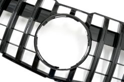 Alternative view of Frontgitter egnet for Mercedes GLK-Class X204 Facelift (2013-2015) GT-R Panamericana Design Piano Black