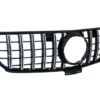 Frontgitter egnet for Mercedes ML-Klasse W166 (2012-2014) GT-R Panamericana Design Black Chrome |
