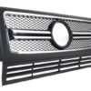 Grill - Mercedes W463 G-klasse (1990-2012) Ny G65 A-Design matt og piano svart med Chrome Frame Edition | Grill - Mercedes W463 G-klasse (1990-2012) Ny G65 A-Design matt og piano svart med Chrome Frame Edition |