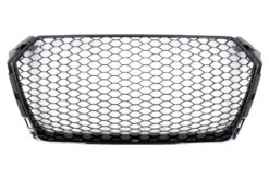 Alternative view of Frontgitter egnet for Audi A4 B9 8W (2016-2018) Sedan Avant RS Design Glossy Black