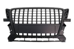 Frontgitter egnet for Audi Q5 8R (2008-2011) Matt Svart