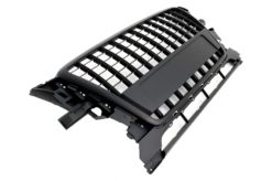 Alternative view of Frontgitter egnet for Audi Q5 8R (2008-2011) Matt Svart