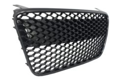 Alternative view of Frontgitter egnet for Audi R8 (2007-2012) Honeycomb Piano Black