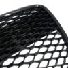 Frontgitter egnet for Audi R8 (2007-2012) Honeycomb Piano Black |