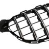 Frontgitter egnet for Mercedes C-Klasse C63 W205 Sedan S205 T-Modell A205 Cabriolet C205 Coupe (03.2018-2020) med kamera Black Chrome |