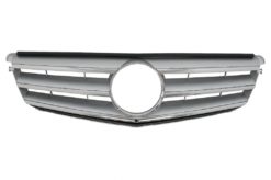 Frontgitter egnet for Mercedes C-Klasse W204 S204 Limousine Station Wagon (2007-2014) Sport Silver