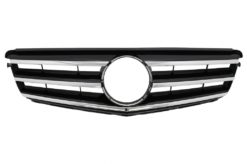 Frontgitter egnet for Mercedes C-Klasse W204 S204 Limousine Station Wagon (2007-2014) Piano Black