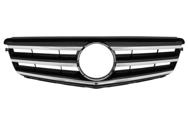 Frontgitter egnet for Mercedes C-Klasse W204 S204 Limousine Station Wagon (2007-2014) Piano Black |