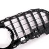 Frontgitter passende for Mercedes C-Klasse W206 Sedan S206 T-Modell (2021-Up) GT-R Panamericana Design Svart |