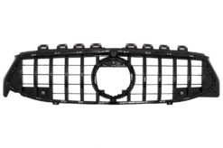Frontgitter egnet for Mercedes CLA X118 C118 (2019-up) Piano Black Stripes GT-R Panamericana Design