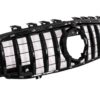 Frontgitter egnet for Mercedes CLA X118 C118 (2019-up) Piano Black Stripes GT-R Panamericana Design |