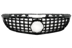 Alternative view of Frontgitter egnet for Mercedes CLS W218 C118 (2011-2014) X218 Shooting Brake (2012-2014) GT-R Panamericana Design Piano Black