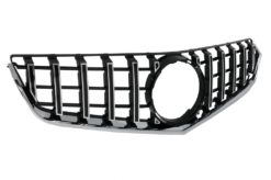 Alternative view of Frontgitter egnet for Mercedes E-Klasse C207 W207 A207 Pre Facelift (2009-2012) Coupe Cabrio GTR Look Chrome