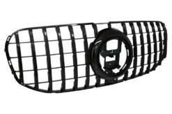 Alternative view of Frontgitter egnet for Mercedes GLS SUV X167 (2019-Up) GT-R Panamericana Design Black
