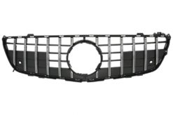 Frontgitter egnet for Mercedes SL-Klasse R231 (2012-2016) GT-R Panamericana Design Black Chrome