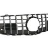 Frontgitter egnet for Mercedes SL-Klasse R231 (2012-2016) GT-R Panamericana Design Black Chrome |