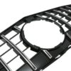 Frontgitter egnet for Mercedes SL-Klasse R231 (2012-2016) GT-R Panamericana Design Black Chrome |