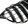 Frontgitter egnet for Mercedes W205 Sedan S205 T-Modell A205 Cabriolet C205 Coupe Facelift (03.2018-2020) med 360 krom |