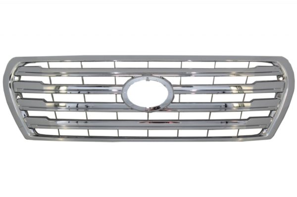 Frontgrill egnet for TOYOTA Land Cruiser V8 FJ200 (2008-2011) Konvertering til 2012 Facelift Model Chrome |