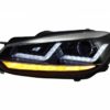 Frontgitter egnet for VW Golf VI (2008-2012) med Osram Xenon-frontlykter Krom LED dynamiske sekvensielle svinglys R20 Design | Frontgitter egnet for VW Golf VI (2008-2012) med Osram Xenon-frontlykter Krom LED dynamiske sekvensielle svinglys R20 Design |