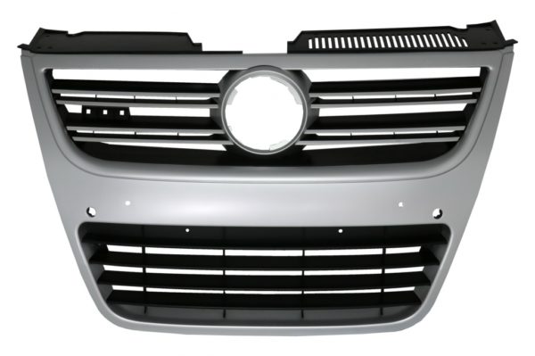 Frontgitter egnet for VW Passat 3C (2007-2010) Silver Aluminium Look |