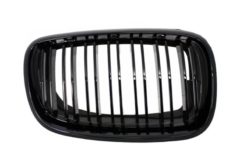 Alternative view of Frontgitter Nyre egnet for BMW X5 X6 E70 E71 (2007-2014) Double Stripe M Design Piano Black