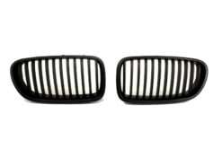 Frontgriller Nyre - BMW 5-serie F10 F11 F18 Limo Touring (2010-opp) Matt svart