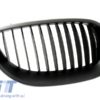 Frontgriller egnet for BMW 5-serie E60 2003-2009 matt sort | Frontgriller egnet for BMW 5-serie E60 2003-2009 matt sort |