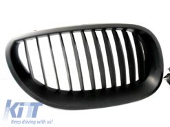 Alternative view of Frontgriller egnet for BMW 5-serie E60 2003-2009 matt sort