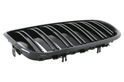 Alternative view of Nyregitter foran egnet for BMW X5 E70/ X6 E71 (2007-2014) Double Stripe M Design Piano Black