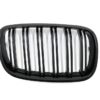 Nyregitter foran egnet for BMW X5 E70 X6 E71 (2007-2014) Double Stripe M Design Piano Black | Nyregitter foran egnet for BMW X5 E70 X6 E71 (2007-2014) Double Stripe M Design Piano Black |