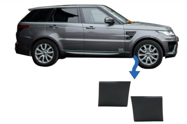 Nedre skjermlist foran egnet for Land Rover Range Rover Sport L494 (2013-up) Svart |