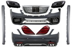 Stylingpakke - Mercedes S-Klasse W222 Facelift (2013-06.2017) S63 Look med LED-lys