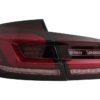 Full LED Bar Baklykter egnet for BMW 5 Series F10 (2011-2017) Red Smoke Dynamic Sequential Turning Signal |