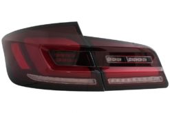 Alternative view of Full LED Bar Baklykter egnet for BMW 5 Series F10 (2011-2017) Red Smoke Dynamic Sequential Turning Signal