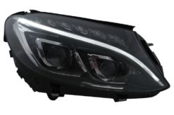 Alternative view of Full LED DRL Frontlykter egnet for Mercedes C-Klasse W205 S205 A205 C205 (2014-2018) Svart
