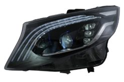 Alternative view of Full LED-frontlykter egnet for Mercedes V-Klasse W447 (2016-2020) Svart