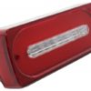 Full LED-baklys lysstang RØD Dynamisk sekvensiell svinglys med tåkelykt og takspoiler egnet for MERCEDES Benz G-klasse W463 (1989-2015) |