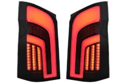 Full LED-baklys Smoke egnet for Mercedes V-klasse W447 (2014-2019) Enkel bakdør med dynamiske sekvensielle svinglys