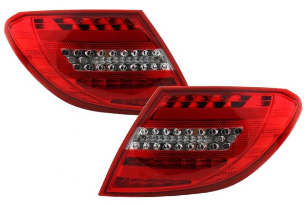 Full LED-baklykter egnet for Mercedes C-Klasse W204 (2007-2012) Facelift Design |