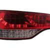 Full LED-baklykter som passer til Audi Q7 4L (2006-2009) Rød Klar |