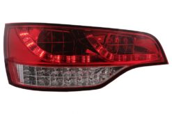 Alternative view of Full LED-baklykter som passer til Audi Q7 4L (2006-2009) Rød Klar