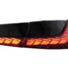 Full LED-baklykter egnet for BMW 3-serie G20 G28 M3 G80 Sedan (2018-2022) Red Smoke med dynamisk sekvensielt svinglys | Full LED-baklykter egnet for BMW 3-serie G20 G28 M3 G80 Sedan (2018-2022) Red Smoke med dynamisk sekvensielt svinglys |