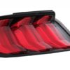 Full LED-baklys egnet for Ford Mustang VI S550 (2015-2019) Rød med dynamiske sekvensielle svinglys |