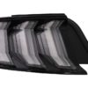 Full LED-baklykter egnet for Ford Mustang VI S550 (2015-2019) Smoke Clear med dynamiske sekvensielle svinglys |