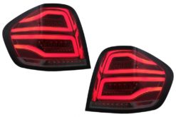 FULL LED-baklykter egnet for Mercedes M-klasse W164 (2005-2008) Red Smoke