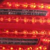 Full LED-baklykter egnet for Mercedes S-klasse W221 (2005-2009) Red Clear Facelift Design med dynamisk sekvensielt blinklys |
