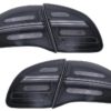FULL LED-baklykter egnet for Porsche Cayenne 958 E2 92A Prefacelift (2010-2014) Black Smoke med dynamiske indikatorer |
