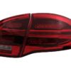 Full LED-baklykter egnet for Porsche Cayenne 958 E2 92A Prefacelift (2010-2015) Rød Hvit |